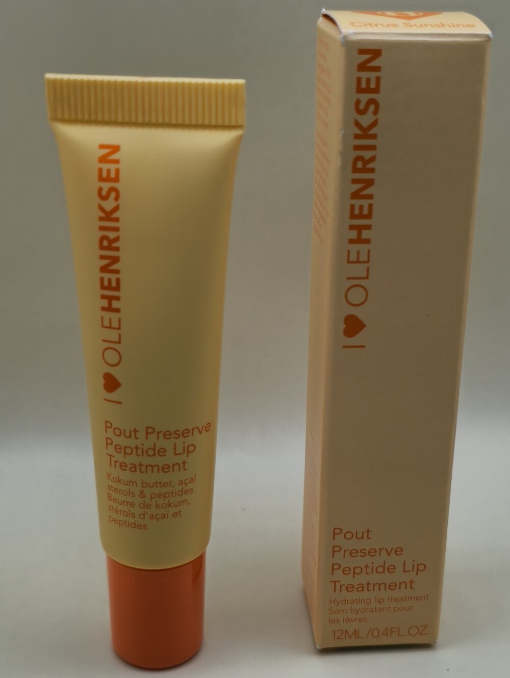 CITRUS SUNSHINE- OLEHENRIKSEN Pout Preserve Peptide Lip Treatment